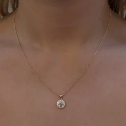 MADS Z CARMEN 8 KARAT VEDHÆNG MED ZIRKONIA - 3337046