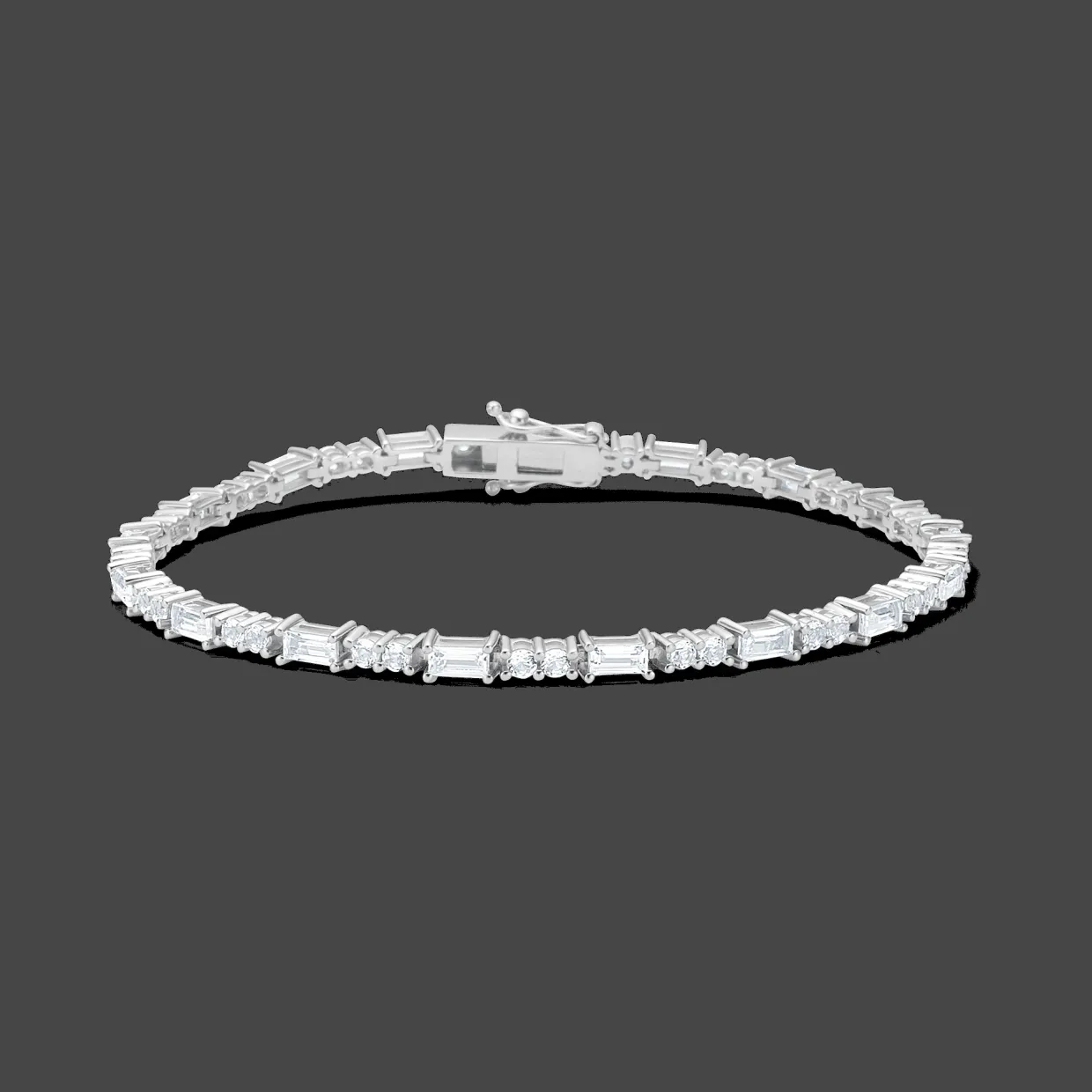 MADS Z CELESTIAL BY MEDINA ARMBÅND I SØLV MED HVID TOPASER - 3156904