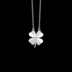 MADS Z CLOVER HALSKÆDE SØLV MED ZIRKONIA - 3127102