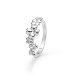MADS Z CLOVER LOVE SØLV RING - 2140185