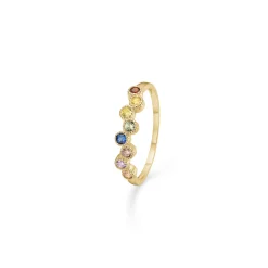 MADS Z DIDO COLOUR RING 8 KARAT GULD - 3347171