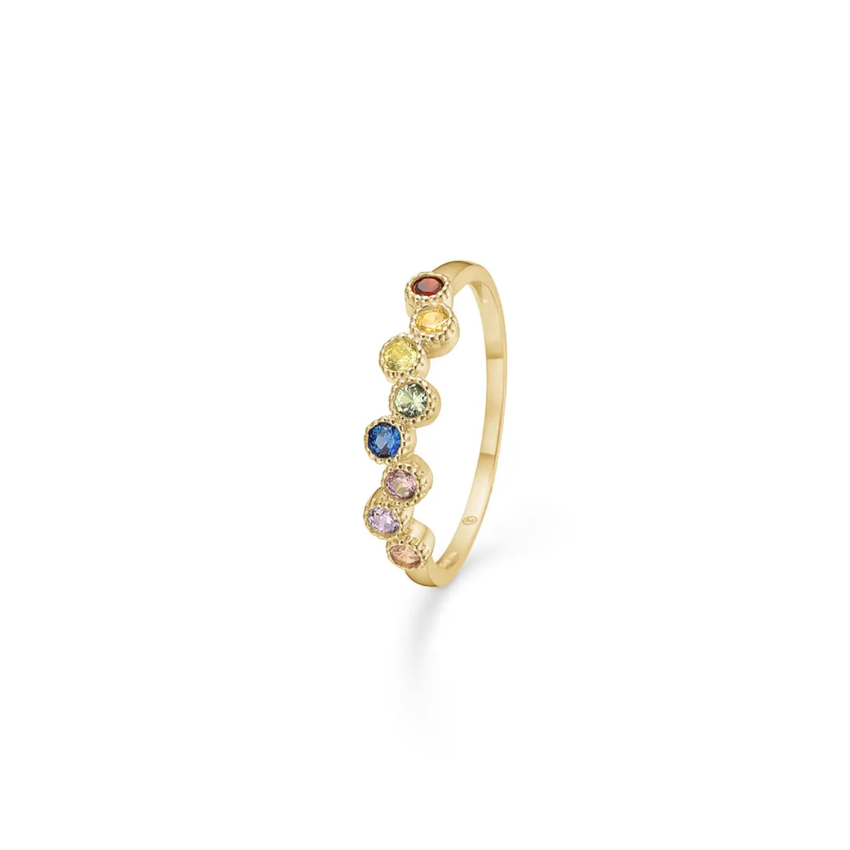 MADS Z DIDO COLOUR RING 8 KARAT GULD - 3347171