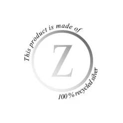 MADS Z DROP RING SØLV - 3140162