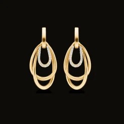 MADS Z FABIENNE ØRERINGE 14 KARAT GULD MED BRILLANTER - 1511157