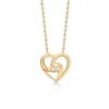 MADS Z HJERTE VEDHÆNG 14 KARAT GULD MED 0,03 CARAT BRILLANT - 1521046