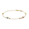 MADS Z LUXURY RAINBOW ARMBÅND 14 KARAT GULD - 1554062
