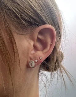 MADS Z MEDINA ØRERING 8 KARATS GULD - 3316901