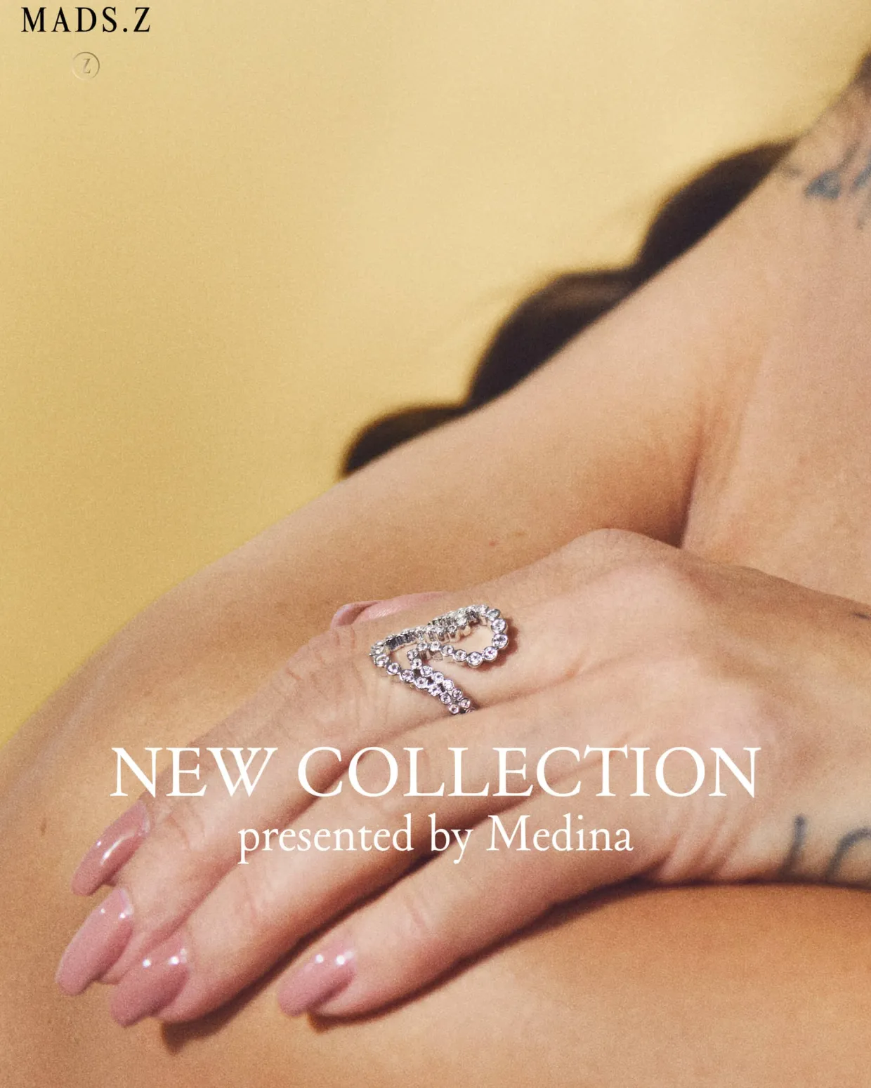 MADS Z MIRA SØLV RING MED TOPASER - 2146129