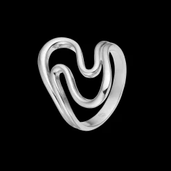 MADS Z MIRA SØLV RING MED BLANK OVERFLADE OG UDEN STEN - 2140129