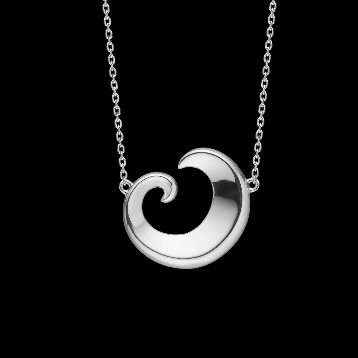 MADS Z OCEAN HALSKÆDE I SØLV - 2120134