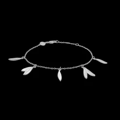 MADS Z PAPAGENA SØLV ARMBÅND MED FJER - 2150081