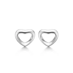 MADS Z ØRERINGE SØLV MED HJERTE - 2110017