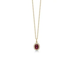 MADS Z ROYAL RUBY VEDHÆNG 14 KARAT MED RUBIN OG 0,12 CT WESSELTON SI - 1534032