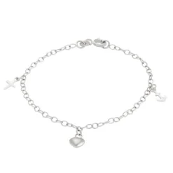 NOA KIDS ARMBÅND SØLV TRO, HÅB OG KÆRLIGHED - 80250620900