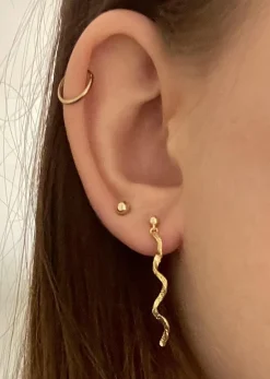 NORDAHL ANDERSEN ØRERINGE SØLV FORGYLDT FUN52 - 30290585900