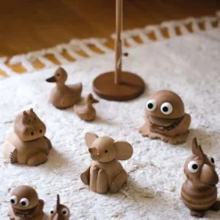 NORDAHL ANDERSEN TRÆFIGUR MED AND OG ÆLLING - 95000051100