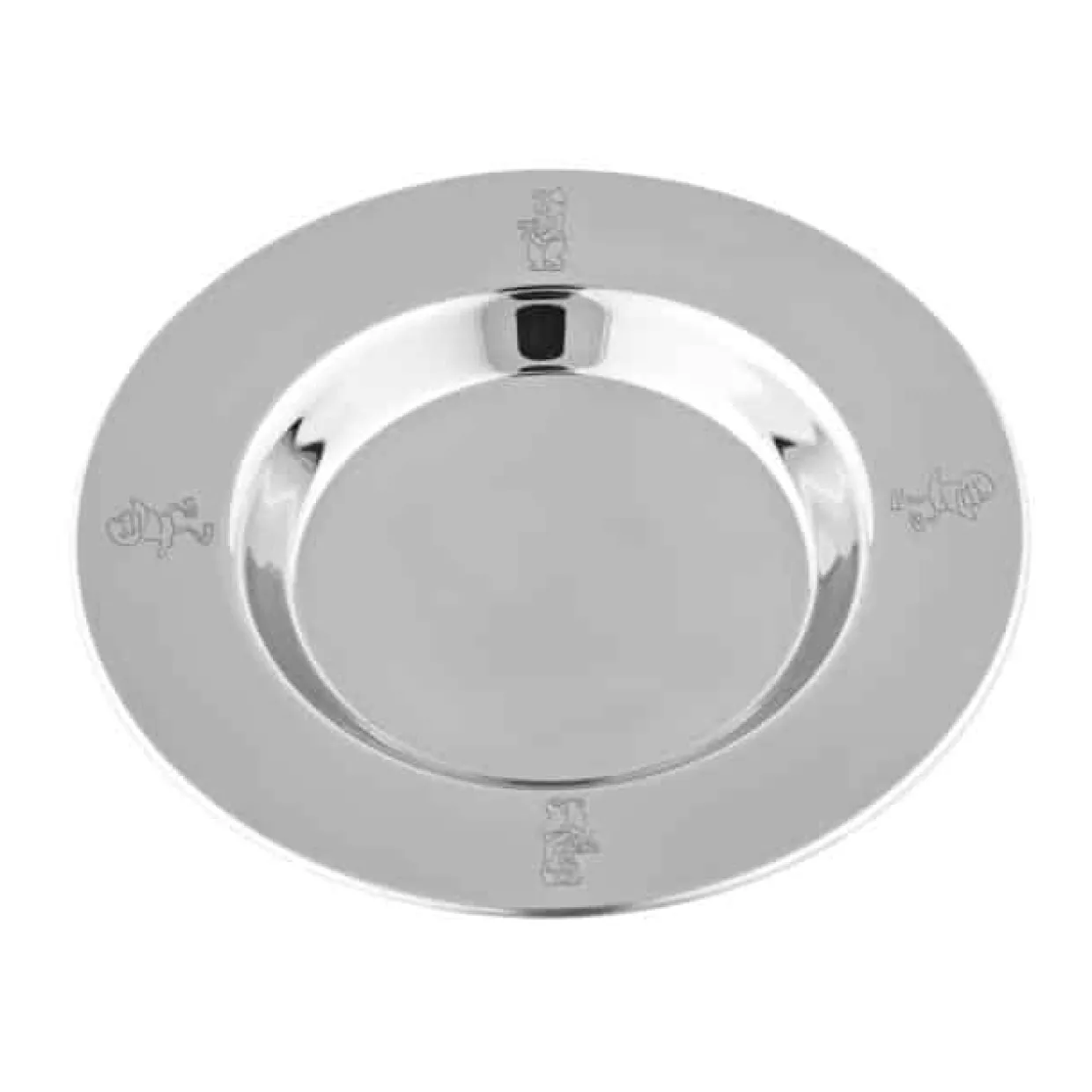 NORDAHL BAMSE OG KYLLING TALLERKEN STÅL - 90002508802