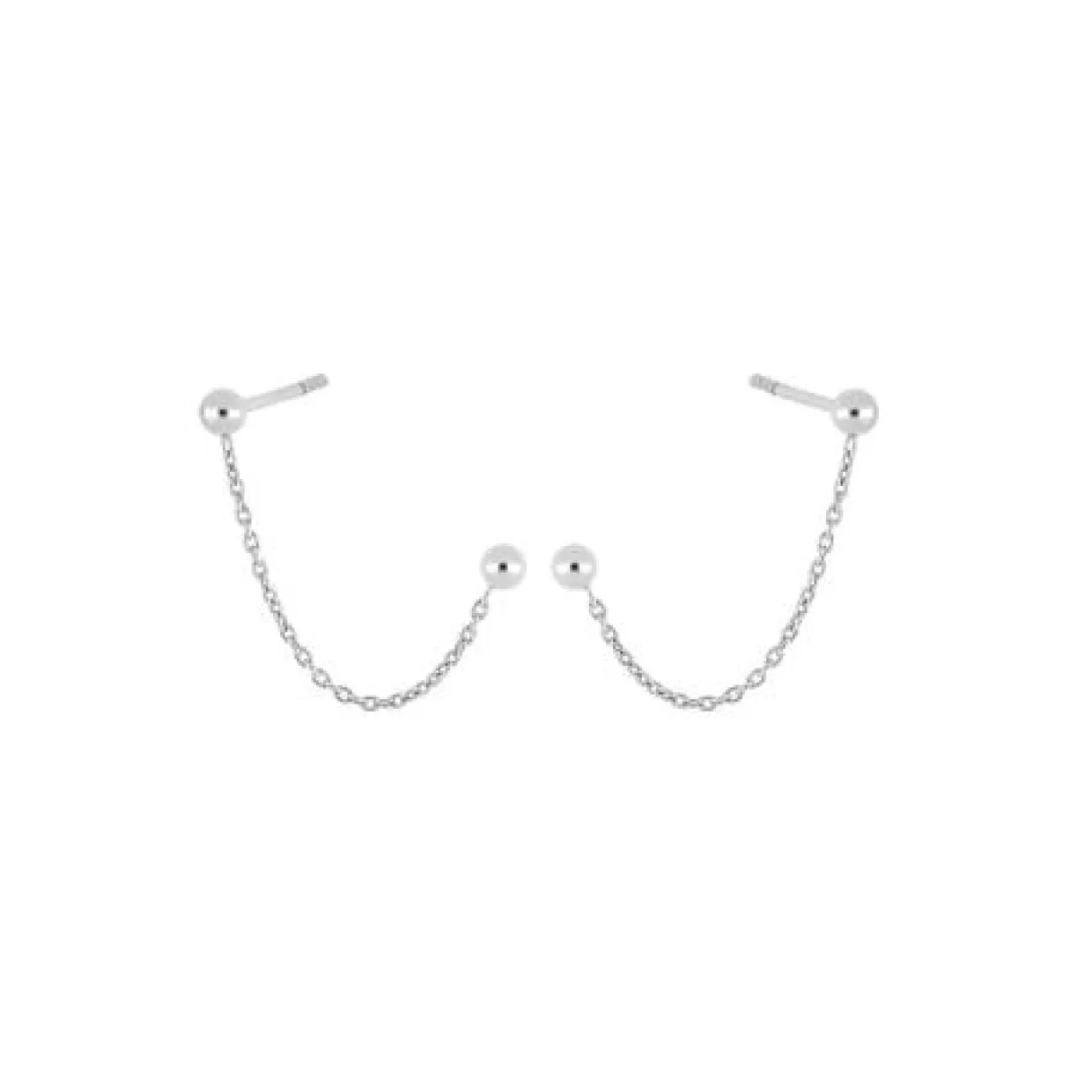 NORDAHL CANDY52 ØRERINGE SØLV - 325 719