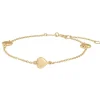 NORDAHL JEWELLERY ARMBÅND 8 KARAT GULD MED HJERTER - 80821940300