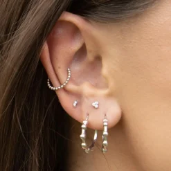 NORDAHL JEWELLERY CREOL KUGLER NICE52 SØLV -325 726