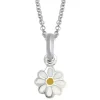 NORDAHL JEWELLERY HALSKÆDE MED DAISY BLOMST - 80691380900