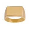 NORDAHL JEWELLERY HERRERING PLADE I 8 KARAT GULD - 10430060300