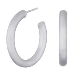 NORDAHL JEWELLERY SØLV CREOL MAT 30 MM - 325 671