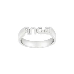 NORDAHL JEWELLERY SØLV RING ANGEL 4 MM - 125 330