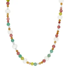 NORDAHL YAY52 PERLEKÆDE SØLV M/ STENMIX - 20890190900