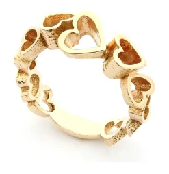 PER BORUP 14 KARAT GULD RING "OPEN YOUR HEART"- 885R