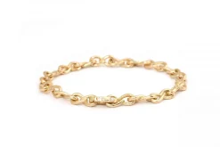 PER BORUP INFINITY ARMBÅND 14 KT GULD ARMBÅND MED BRILLANT - 376A