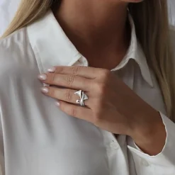 PER BORUP KAYA RING SØLV - SO13R