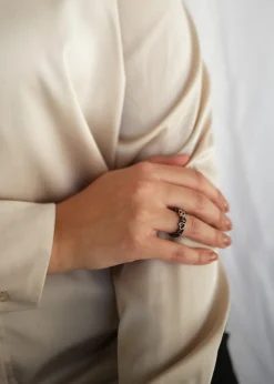 PER BORUP RING OPEN YOUR HEART SØLV - 961RSX