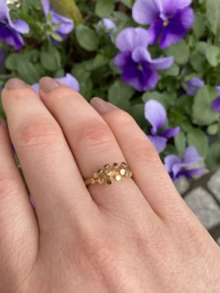 PER BORUP TWIGS RING 14 KARAT GULD - 910R