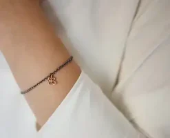 PER BORUP VIOLINA ARMBÅND OXIDERET MED GULD VIOLINA - 1108ASX