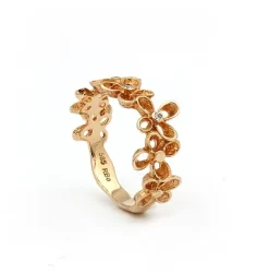 PER BORUP VIOLINA RING 14 KARAT GULD MED BRILLANT - 947R