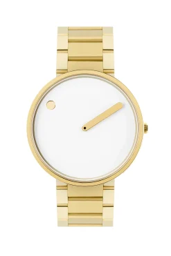 PICTO DOUBLE LÆNKE OG HVID SKIVE - 43321-1920