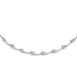 RANDERS SØLV HALSKÆDE DRÅBE - 245107