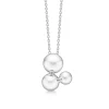 RANDERS SØLV HALSKÆDE MED KUGLER I SØLV - 240910K