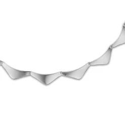 RANDERS SØLV LEDDELT ARMBÅND MAT 18,5 CM - 18406