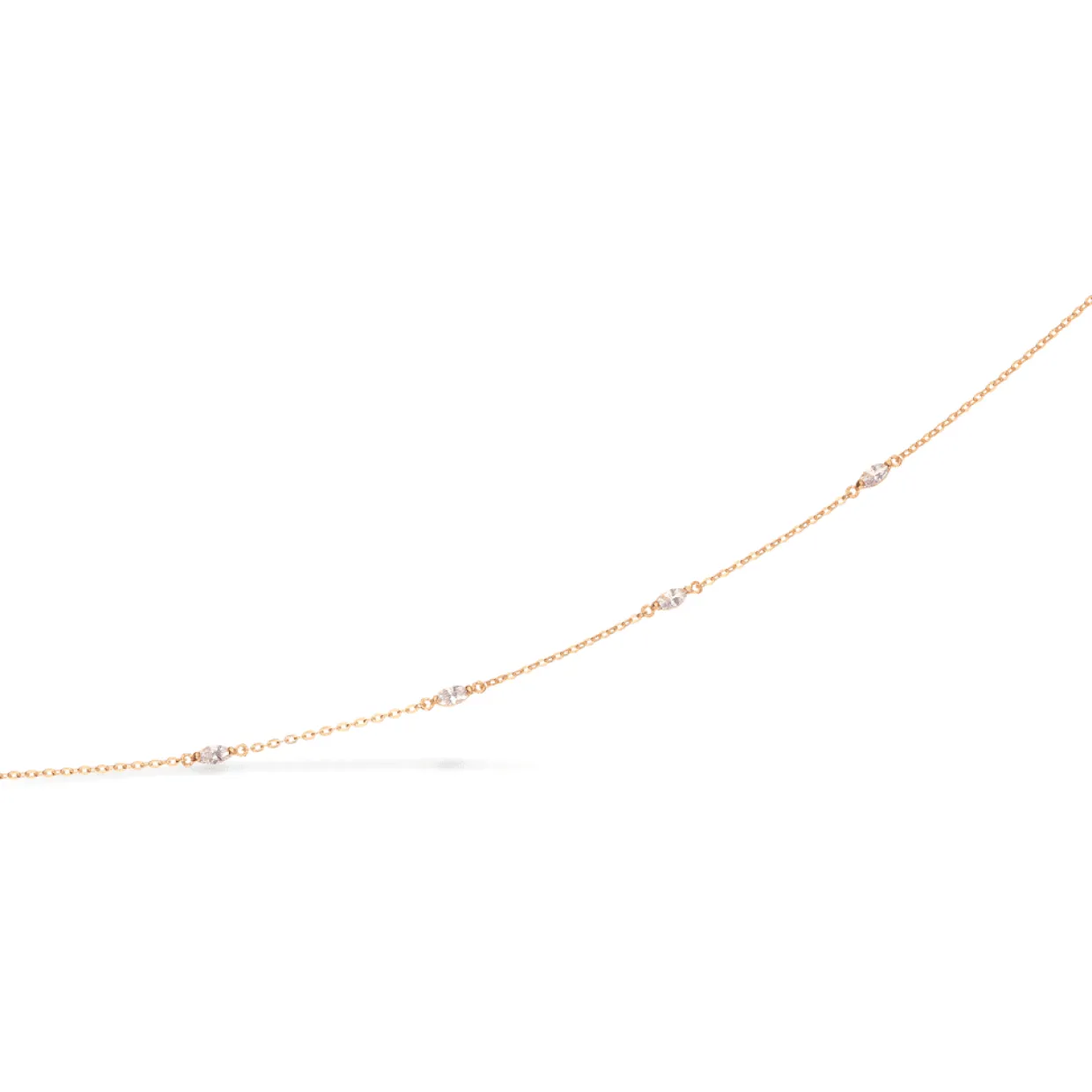 SCROUPLES 8 KARAT GULD ARMBÅND MED ZIRKONIA - 33733,18