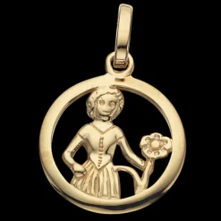 SCROUPLES 8 KARAT GULD VEDHÆNG STJERNETEGN JOMFRUEN - 3203-09