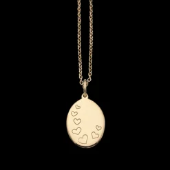 SCROUPLES AMULET HJERTE 8 KARAT GULD - 211353