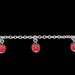 SCROUPLES ARMBÅND SØLV MARIEHØNE - 671872