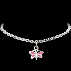 SCROUPLES ARMBÅND SØLV MED SOMMERFUGL - 671382