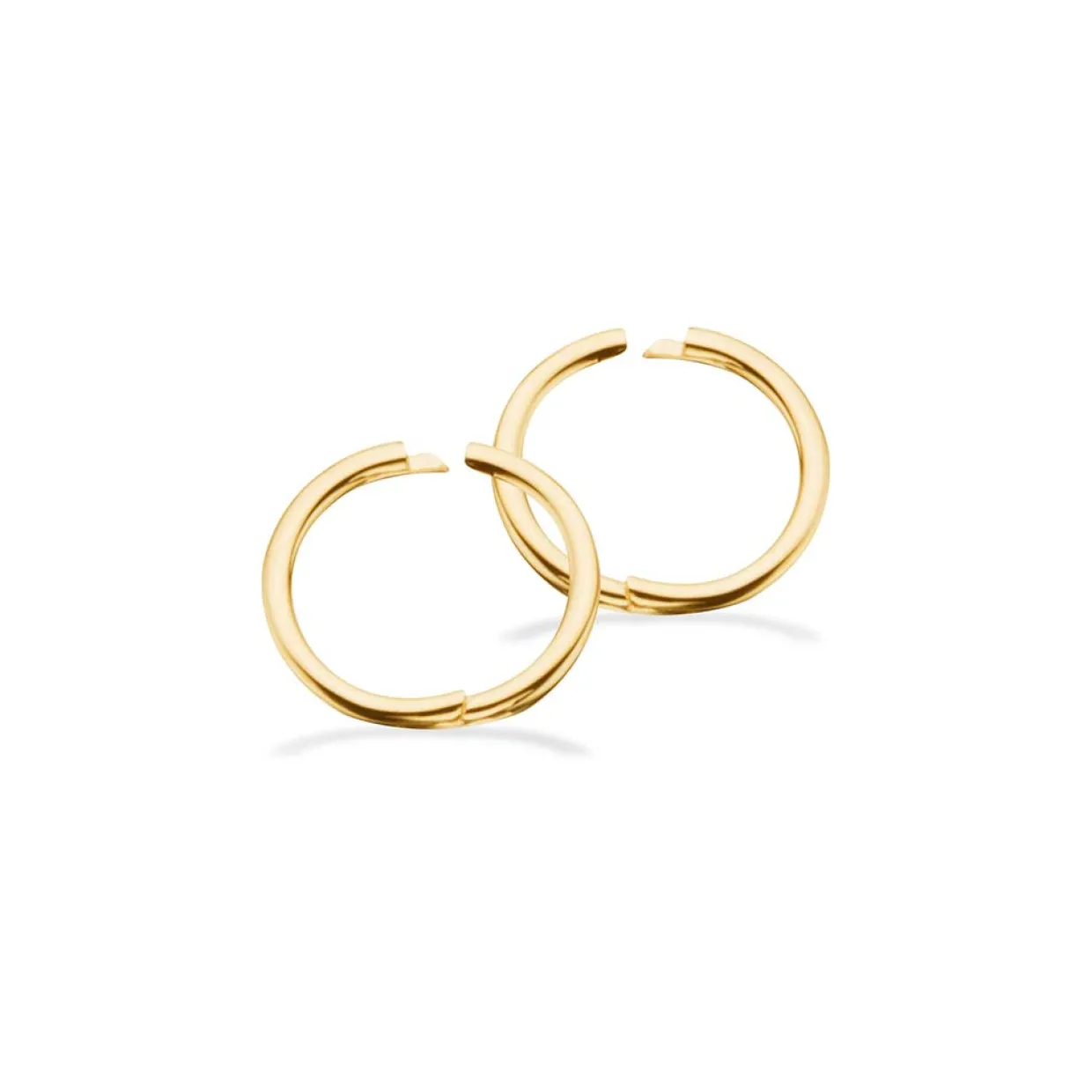 SCROUPLES CREOL 8 KARAT GULD MED CLIP - 115933