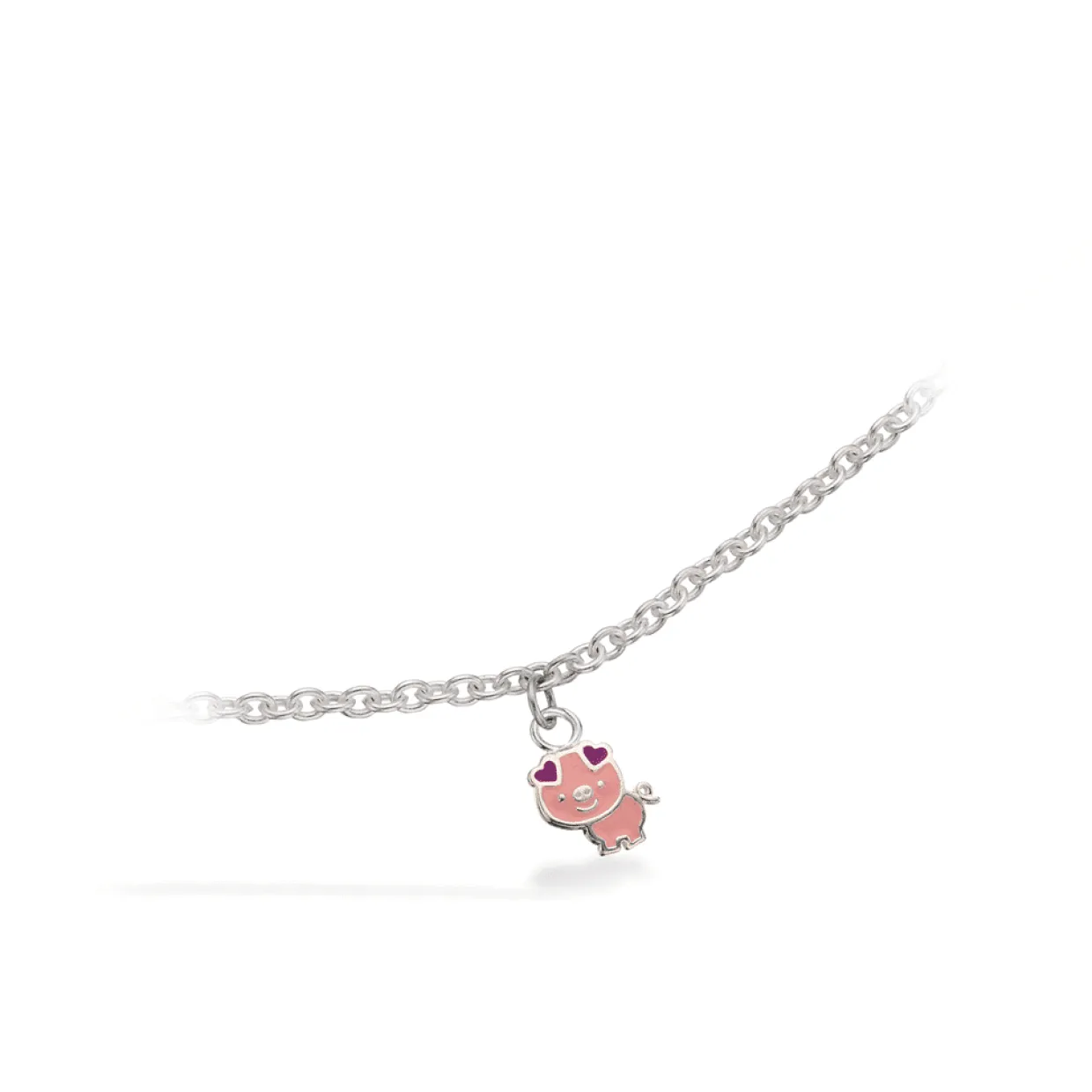 SCROUPLES GIRLS SØLV ARMBÅND BØRN MED GRIS - 672132