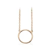 SCROUPLES HALSKÆDE CIRKEL 9 KARAT GULD - 33293,42