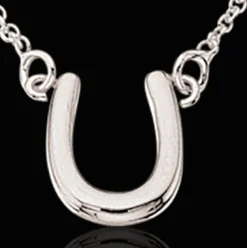 SCROUPLES HALSKÆDE SØLV HESTESKO - 222882