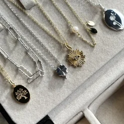 SCROUPLES HALSKÆDE SØLV LINKS - 38152,45